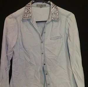 💙Light Blue Button Down Shirt💙